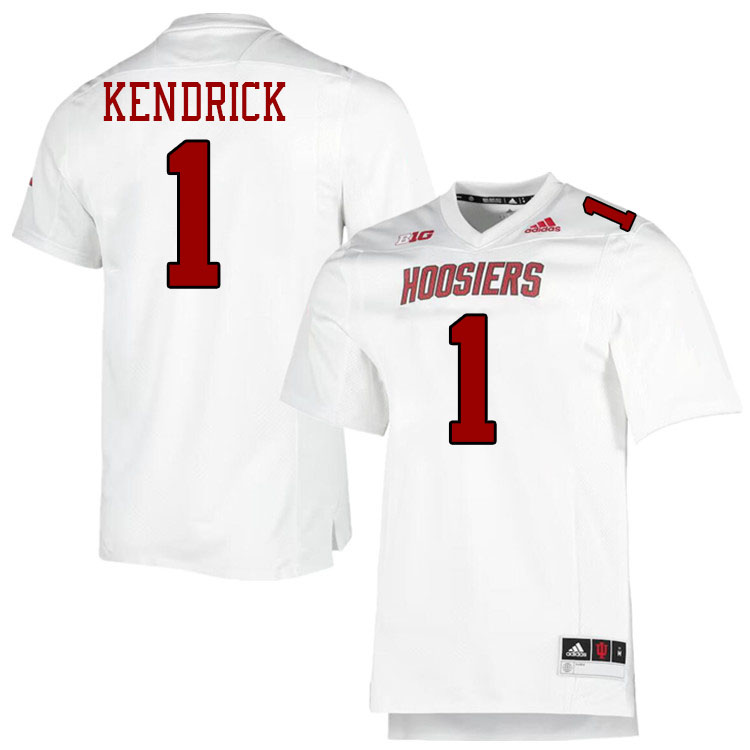 Myles Kendrick Indiana Jerssey,Indiana University Hooisers Football Jersey,Uniforms-Retro White